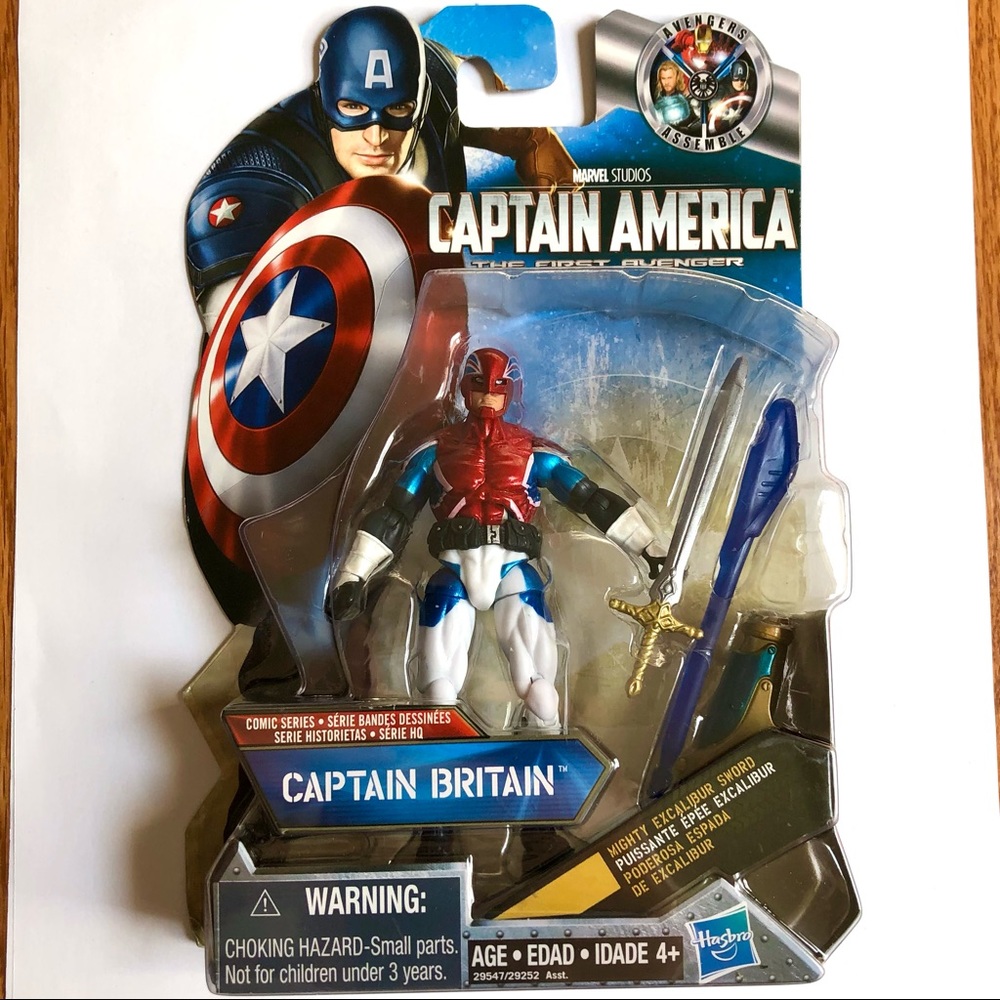Marvel Captain America the First Avenger Captain Britain Figure (06)
